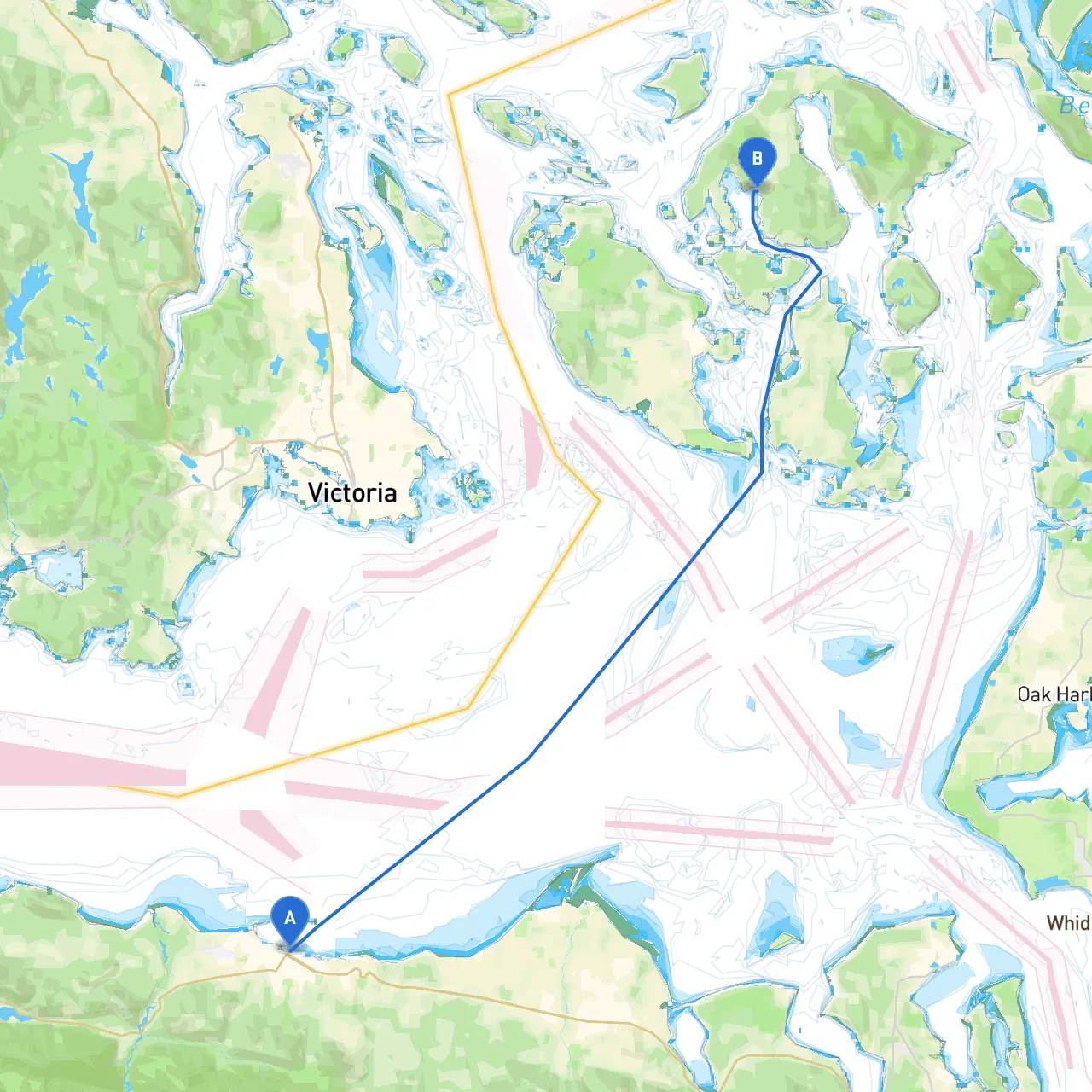 Port Angeles to Orcas Island
