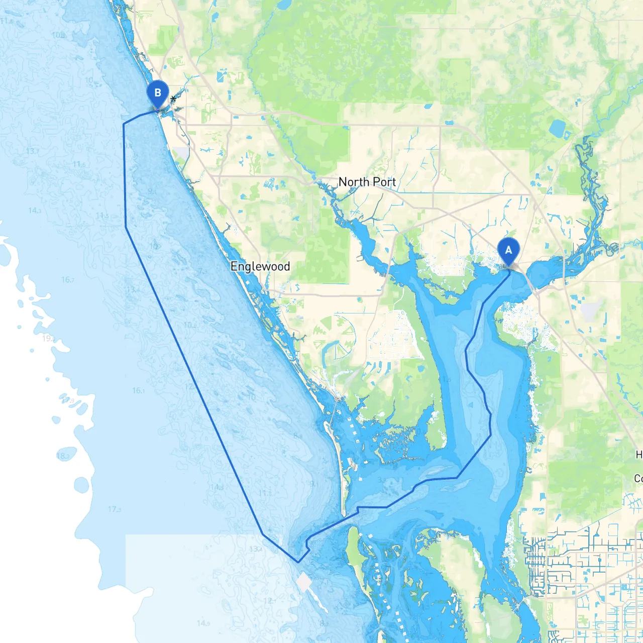 Port Charlotte to Venice