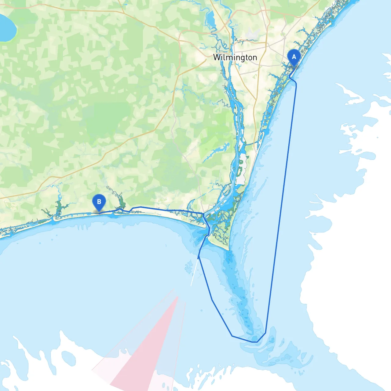 Wrightsville Beach to Holden Beach
