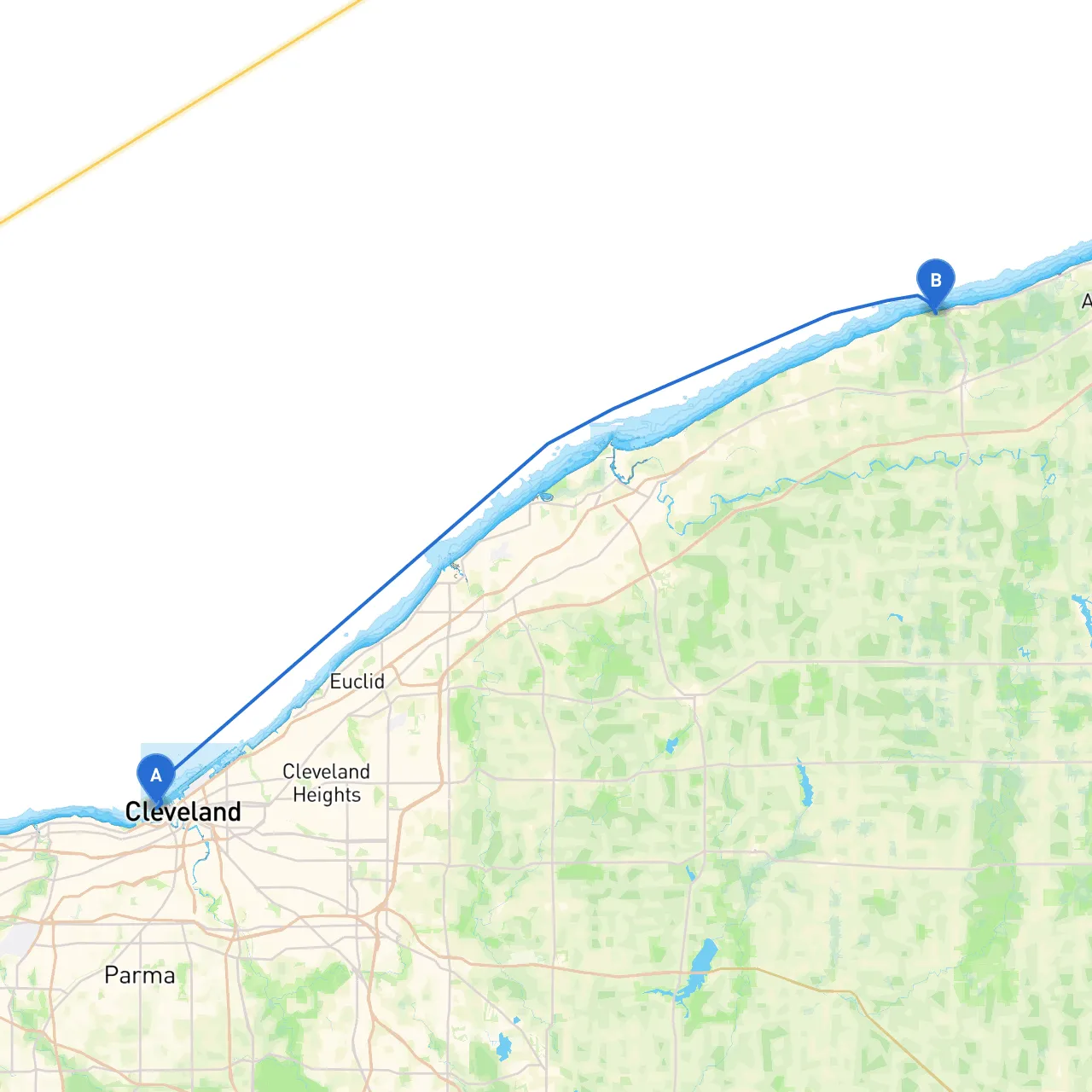 Cleveland to Geneva