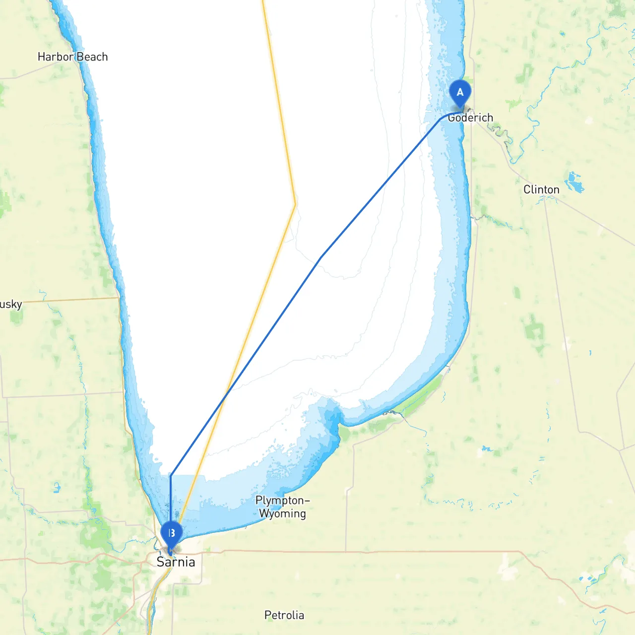 Goderich to Sarnia