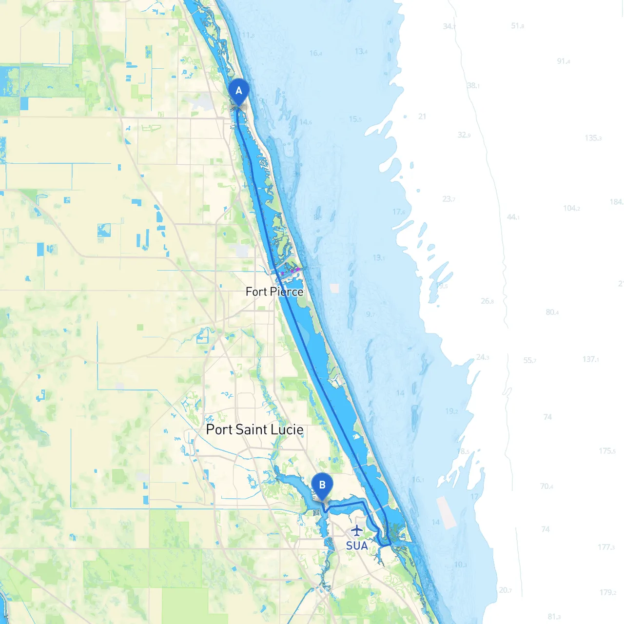 Vero Beach to Stuart