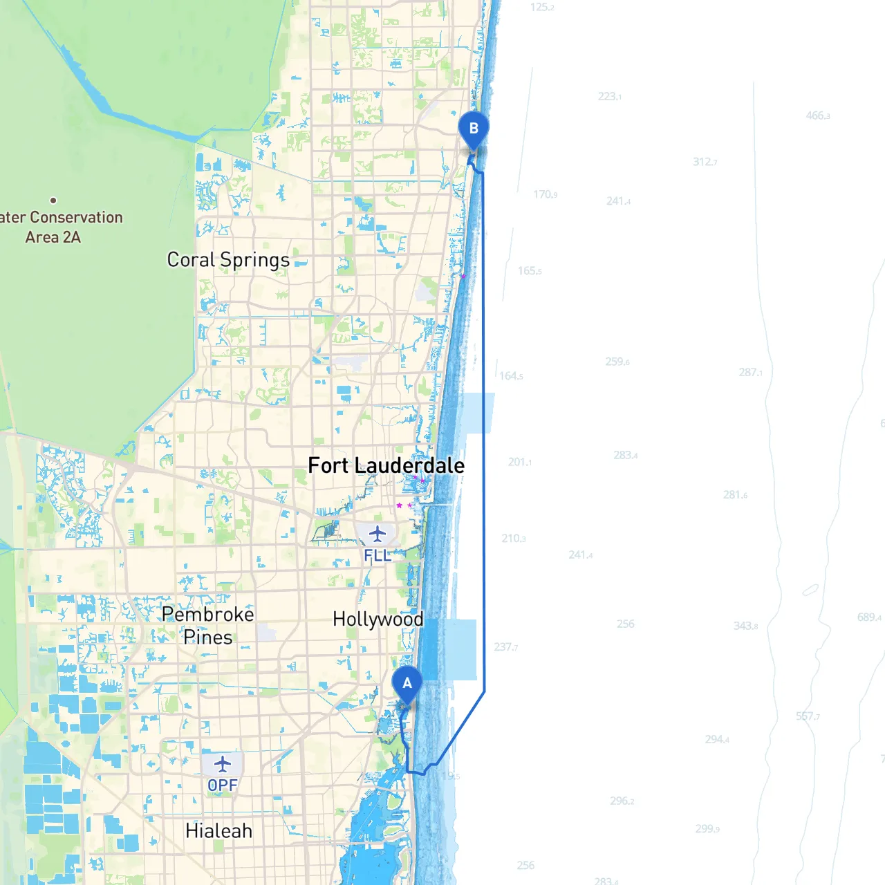 Sunny Isles Beach to Boca Raton