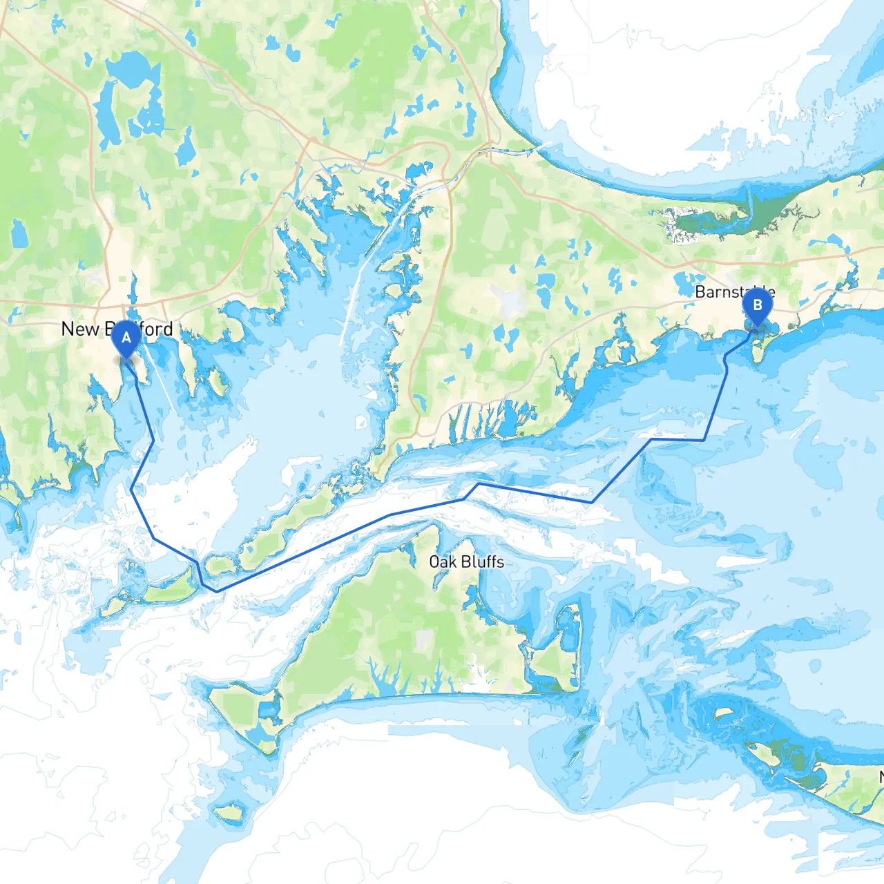 New Bedford to Hyannis