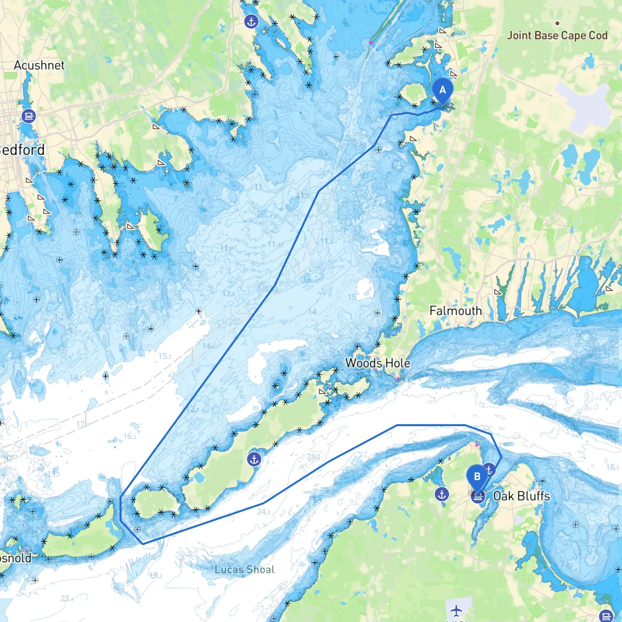 Falmouth to Vineyard Haven