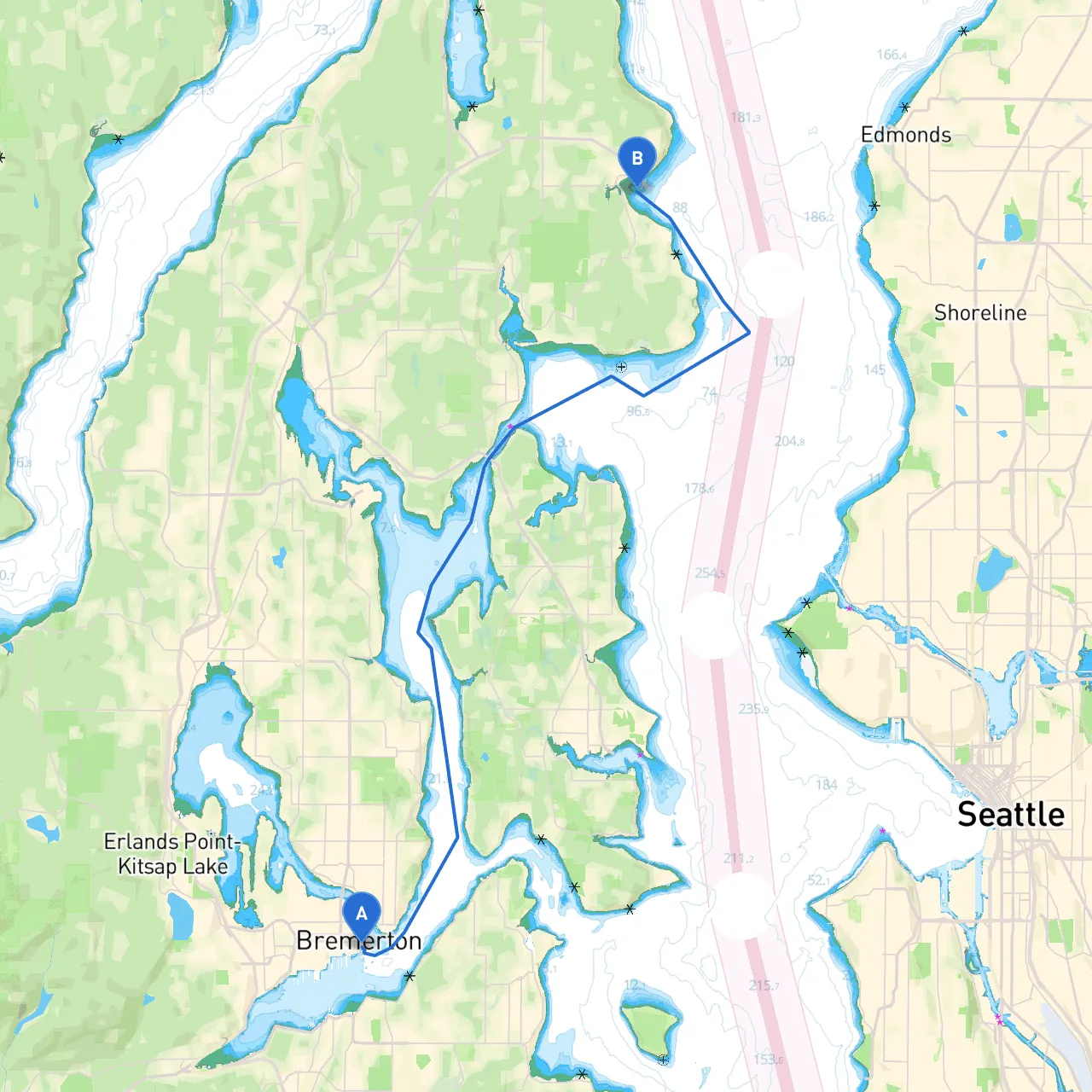 Bremerton to Kingston