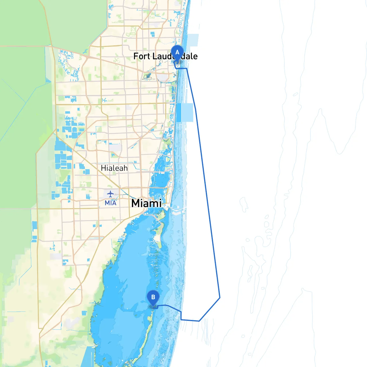 Fort Lauderdale to Homestead