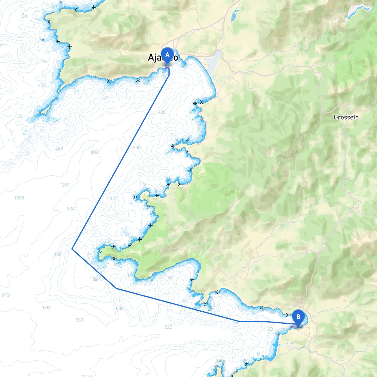 Ajaccio to Propriano