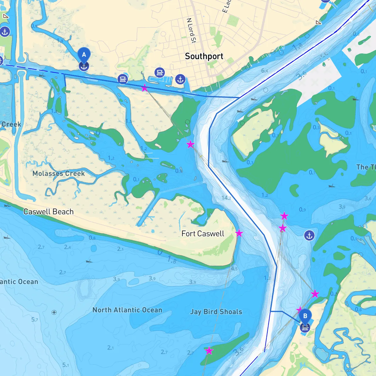 Southport to Bald Head Island
