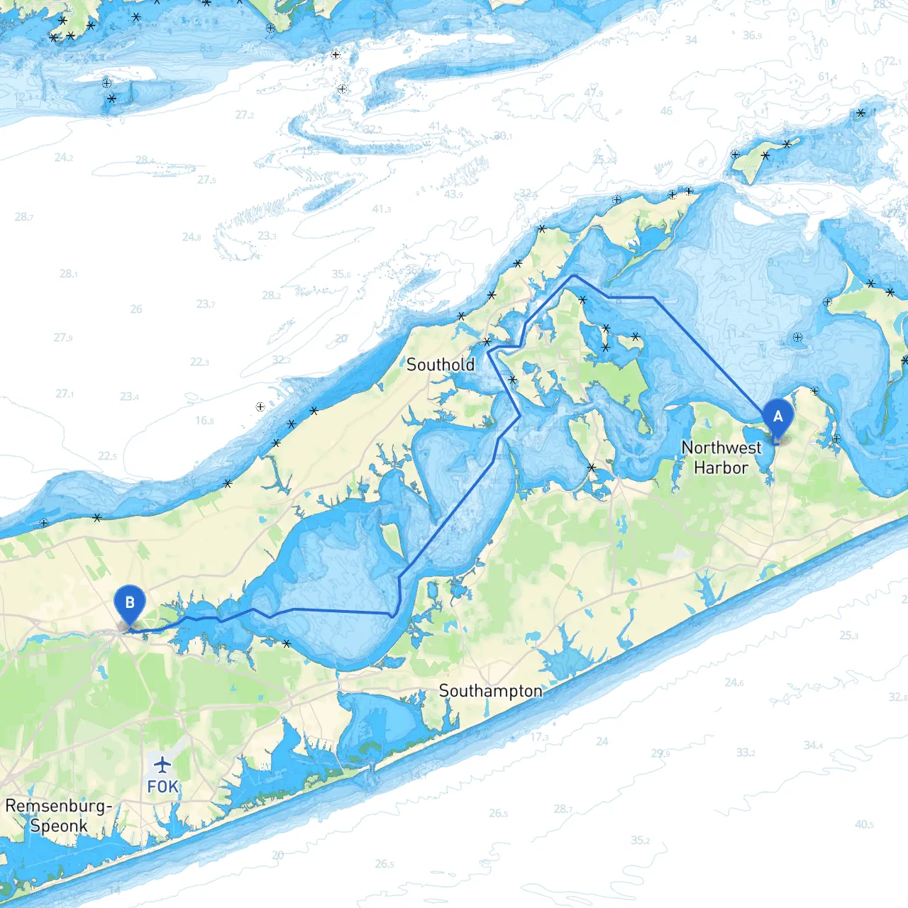 Sag Harbor to Riverhead