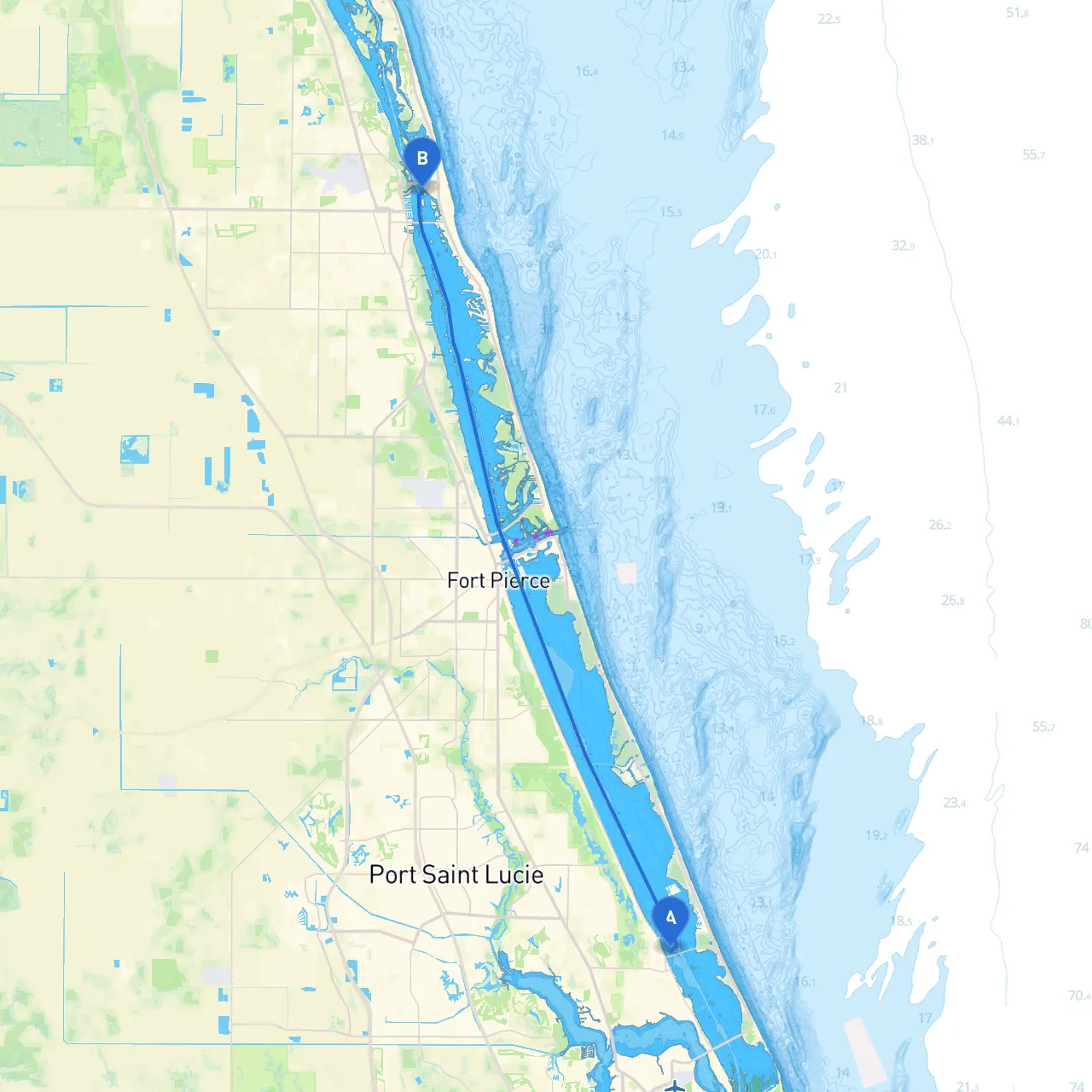 Jensen Beach to Vero Beach