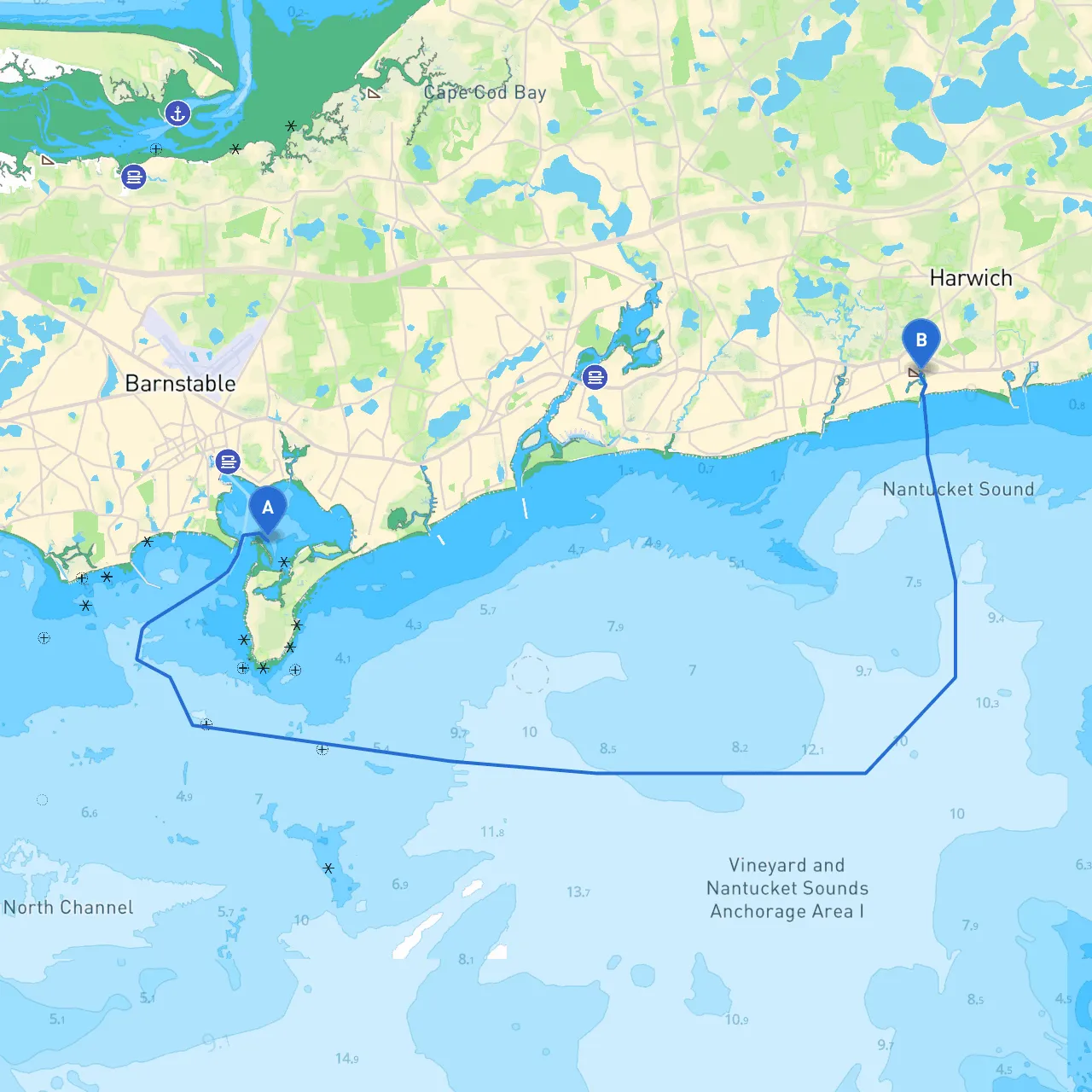 Hyannis to Harwich