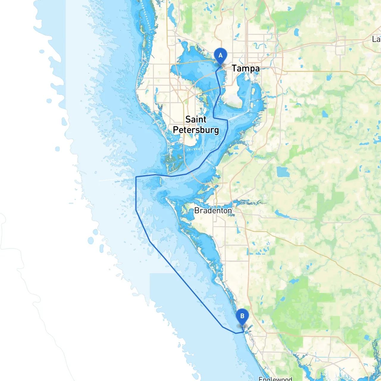 Tampa to Nokomis