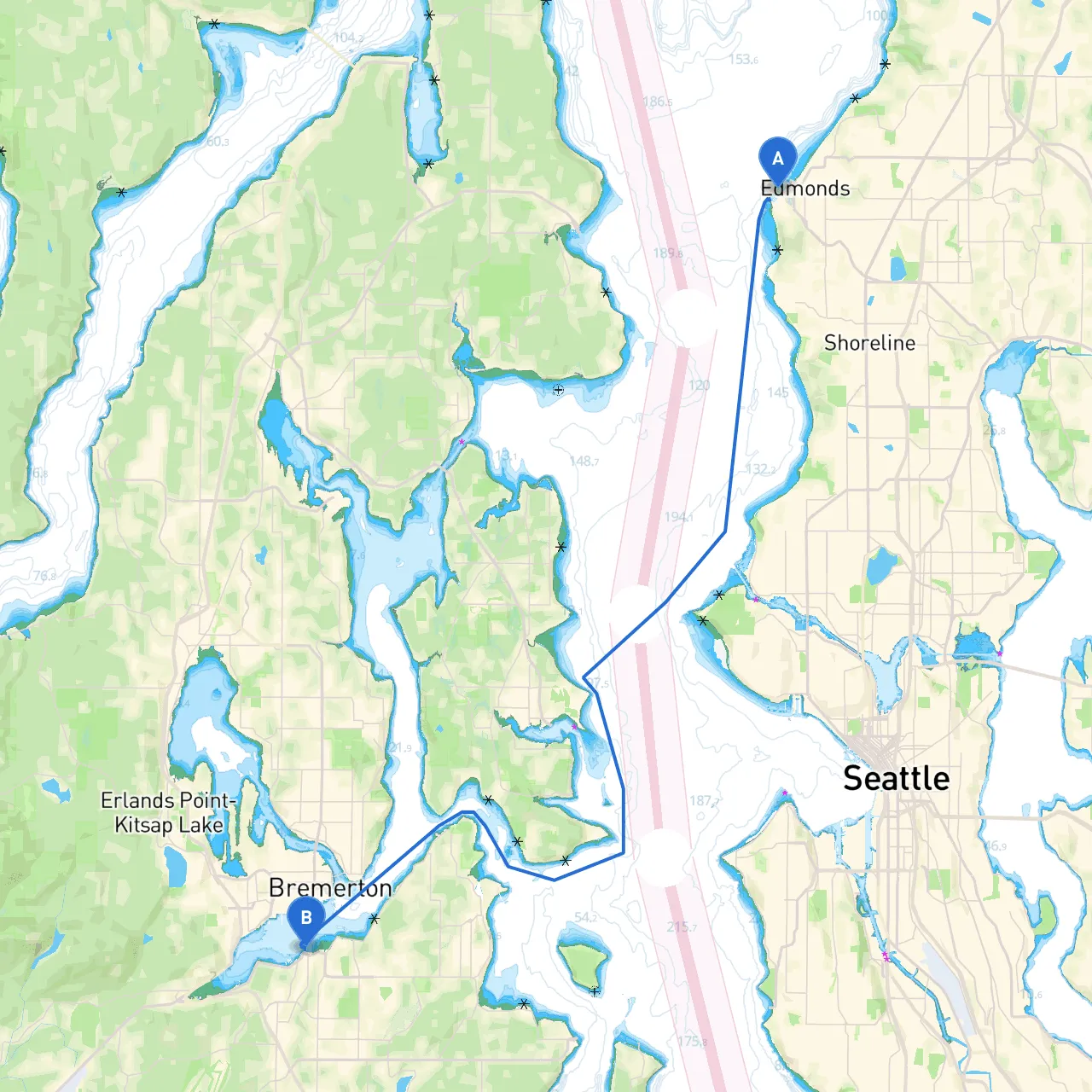 Edmonds to Port Orchard