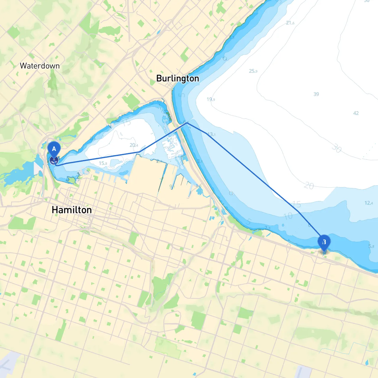 Hamilton to Stoney Creek