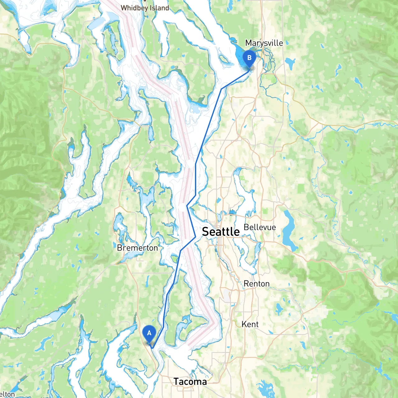 Gig Harbor to Everett