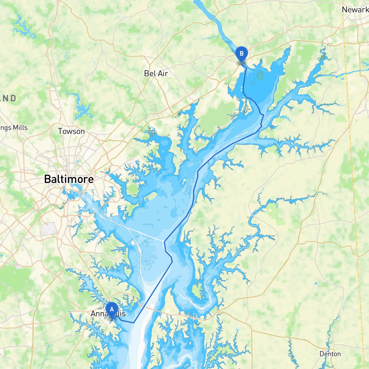 Annapolis to Havre De Grace