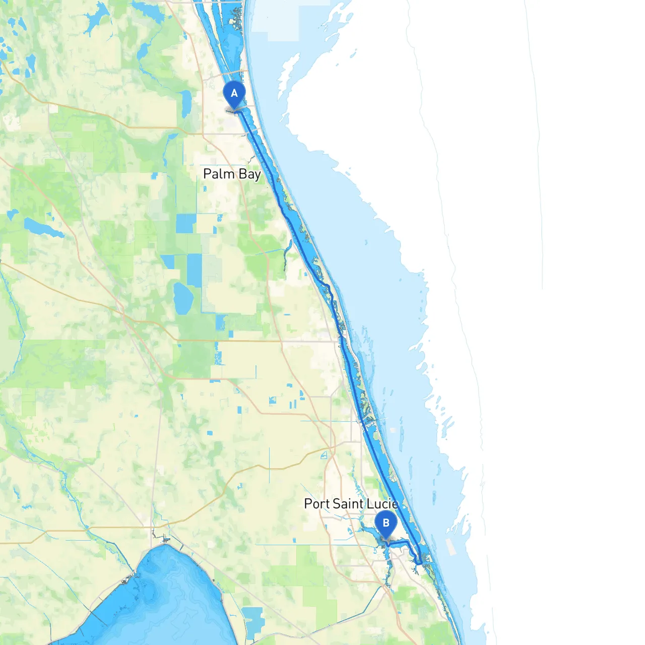 Melbourne to Stuart