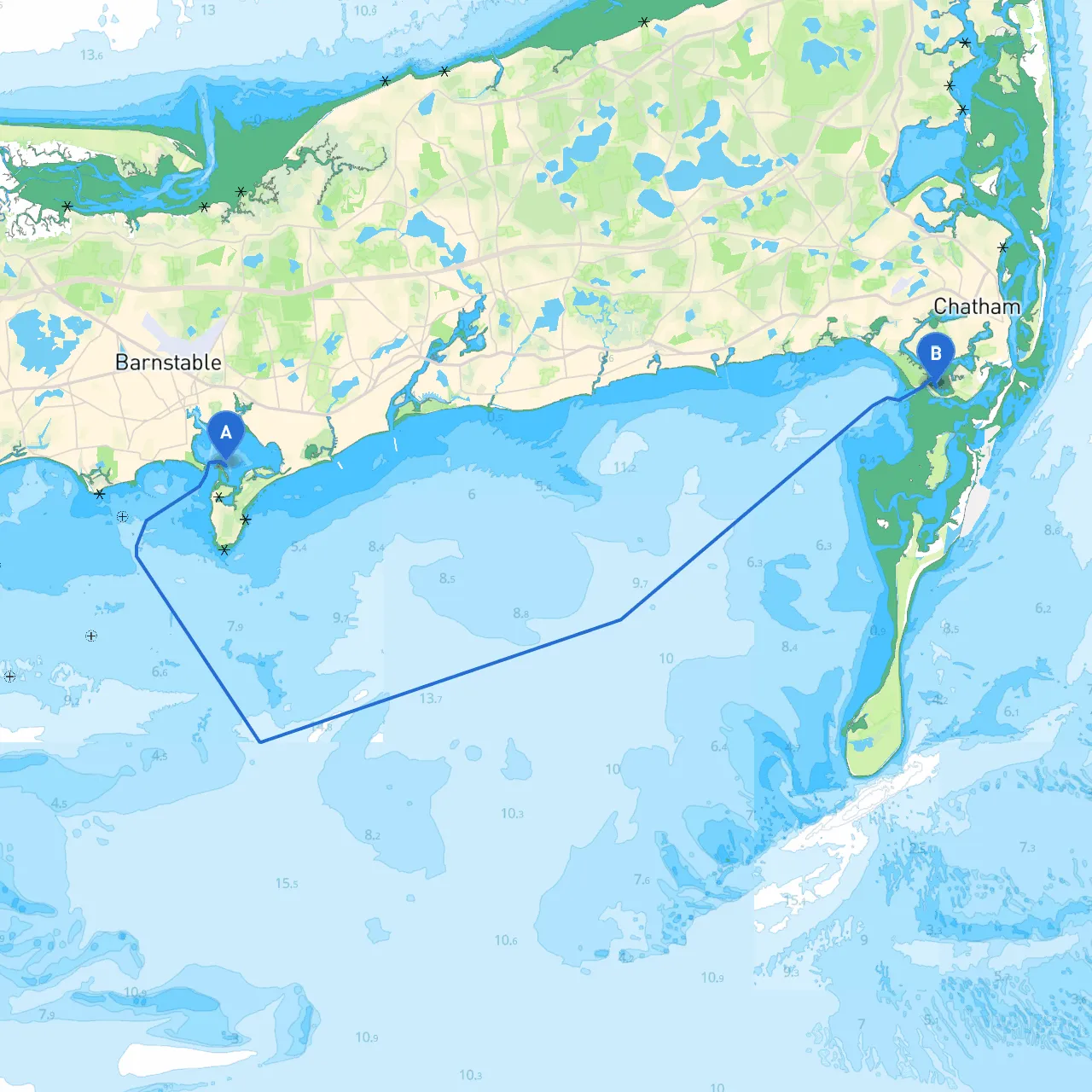 Hyannis to Chatham