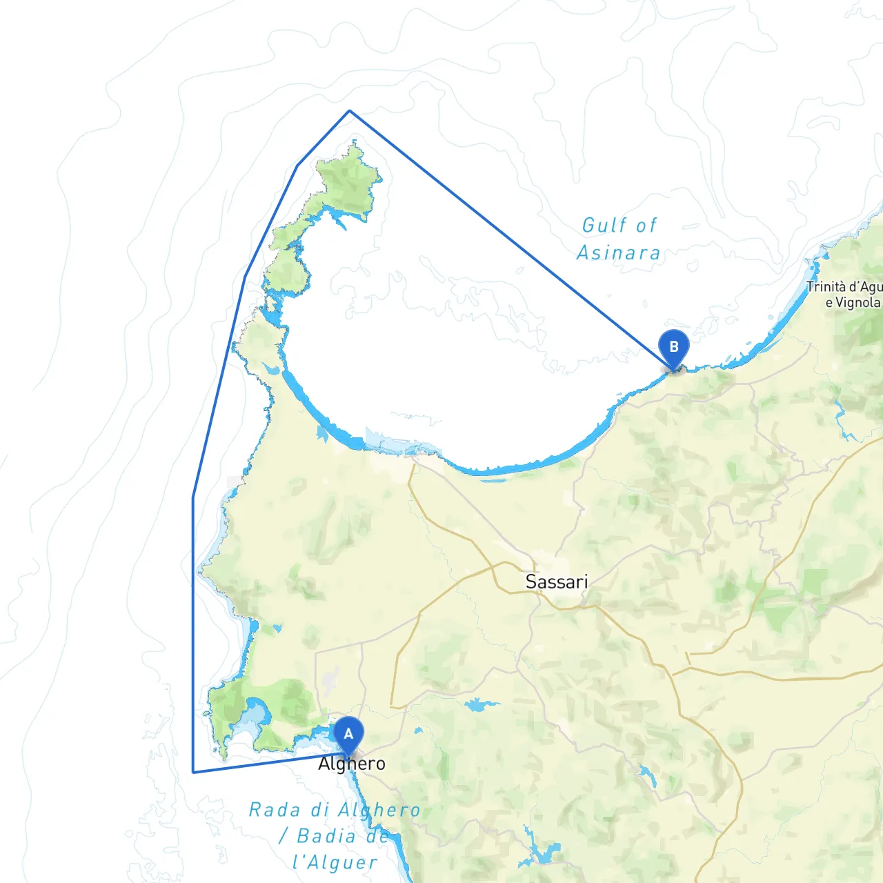 Alghero to Castelsardo