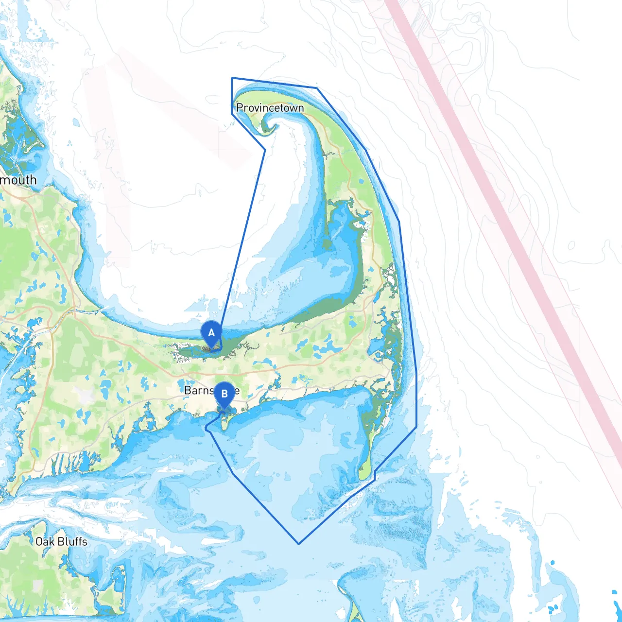 Barnstable to Hyannis