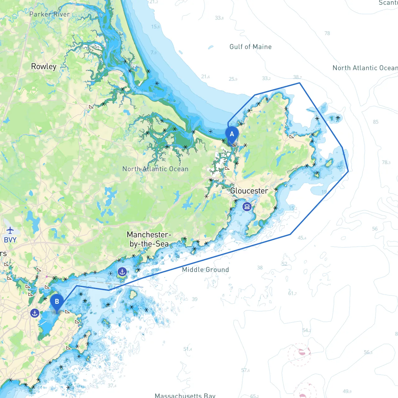Gloucester to Marblehead