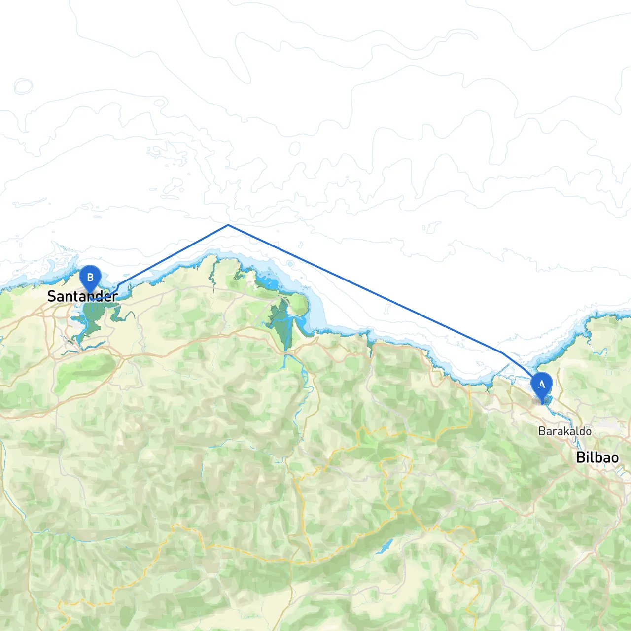 Bilbao to Cantabria
