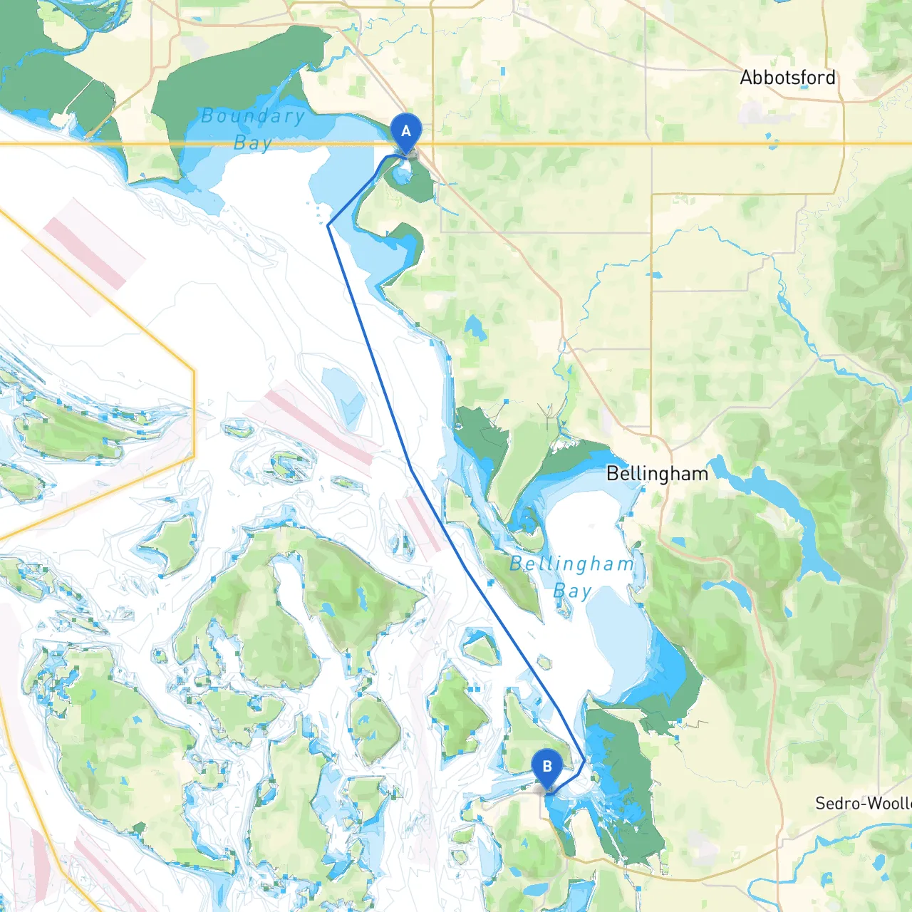 Blaine to Anacortes