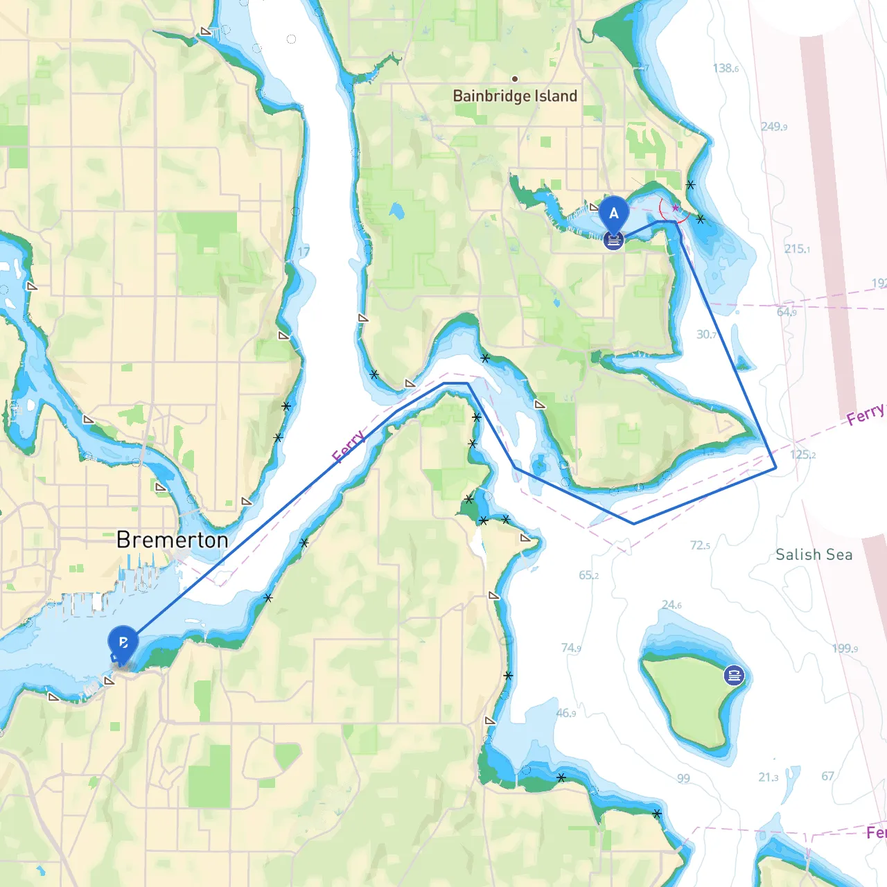 Bainbridge Island to Port Orchard
