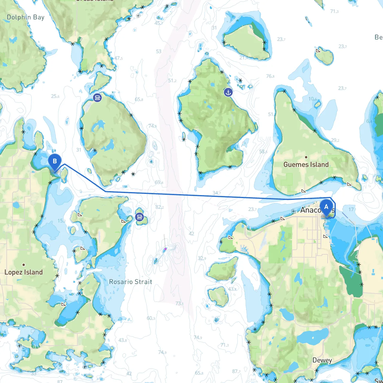 Anacortes to Lopez Island