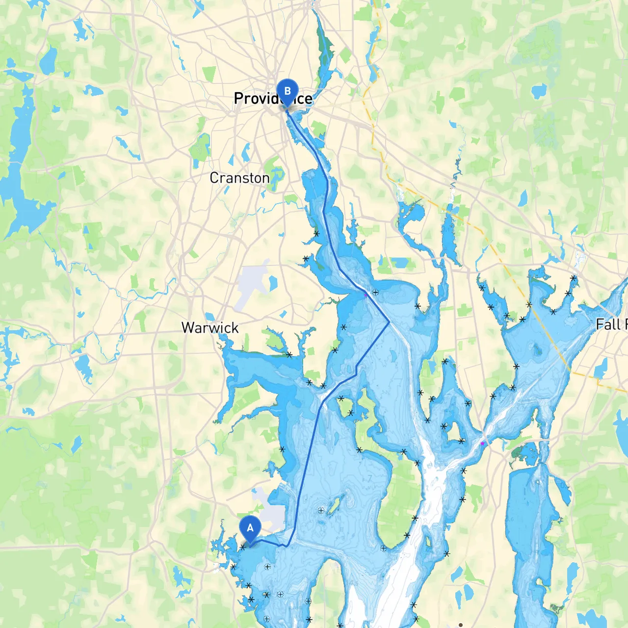 North Kingstown to Providence