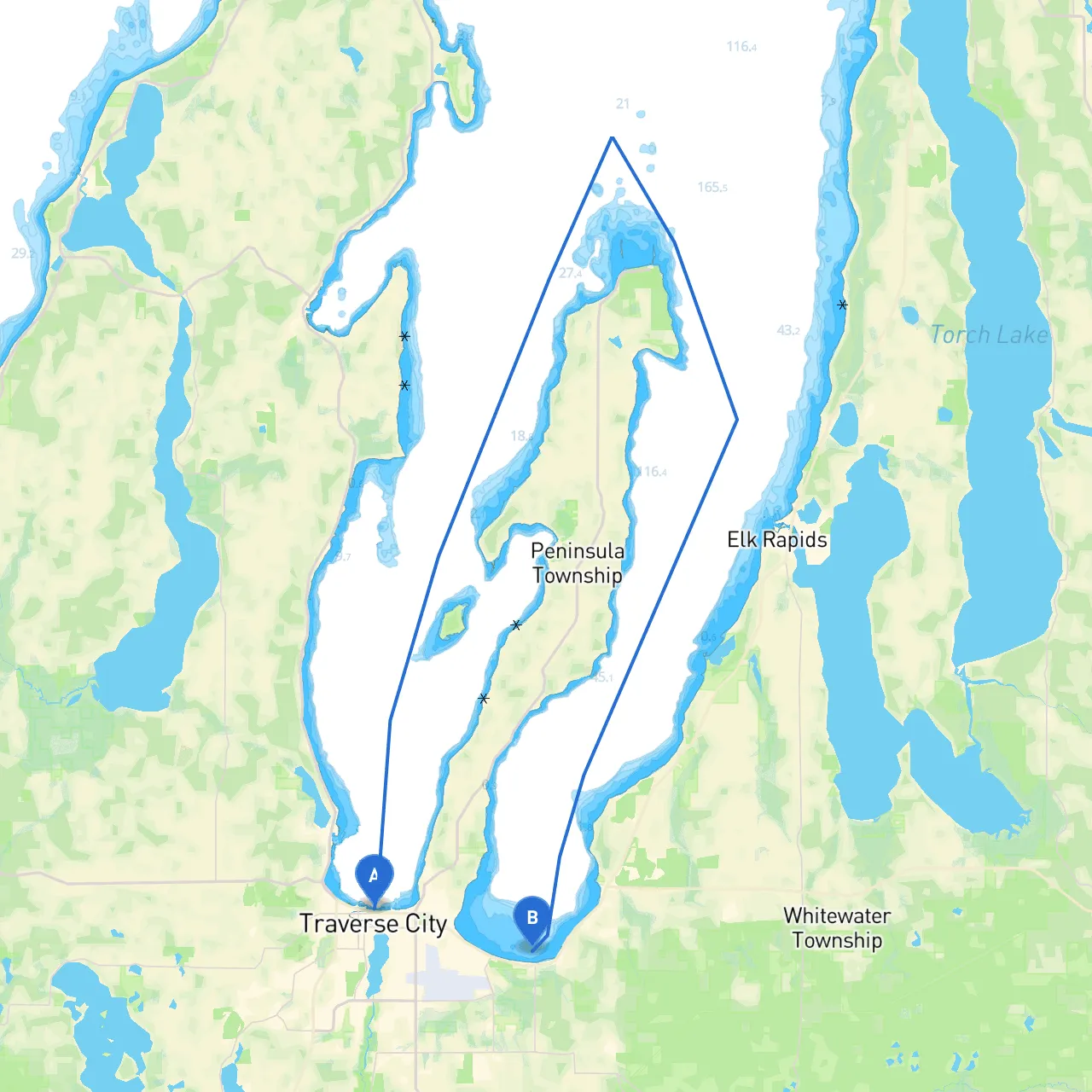 Traverse City to Traverse City