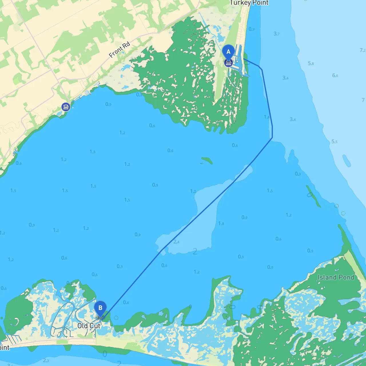 Turkey Point to Long Point