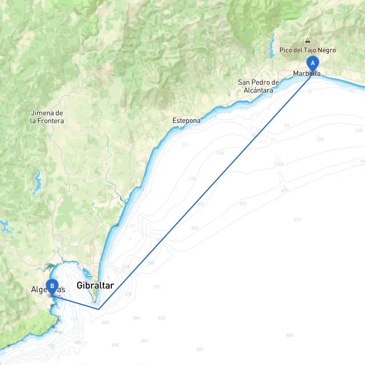 Marbella to Algeciras