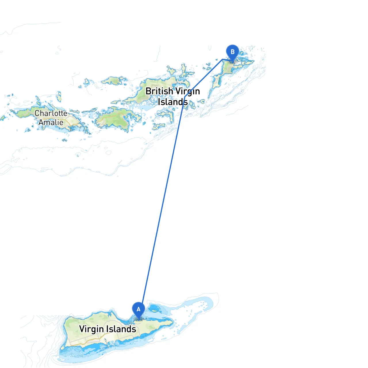 St. Croix to Virgin Gorda