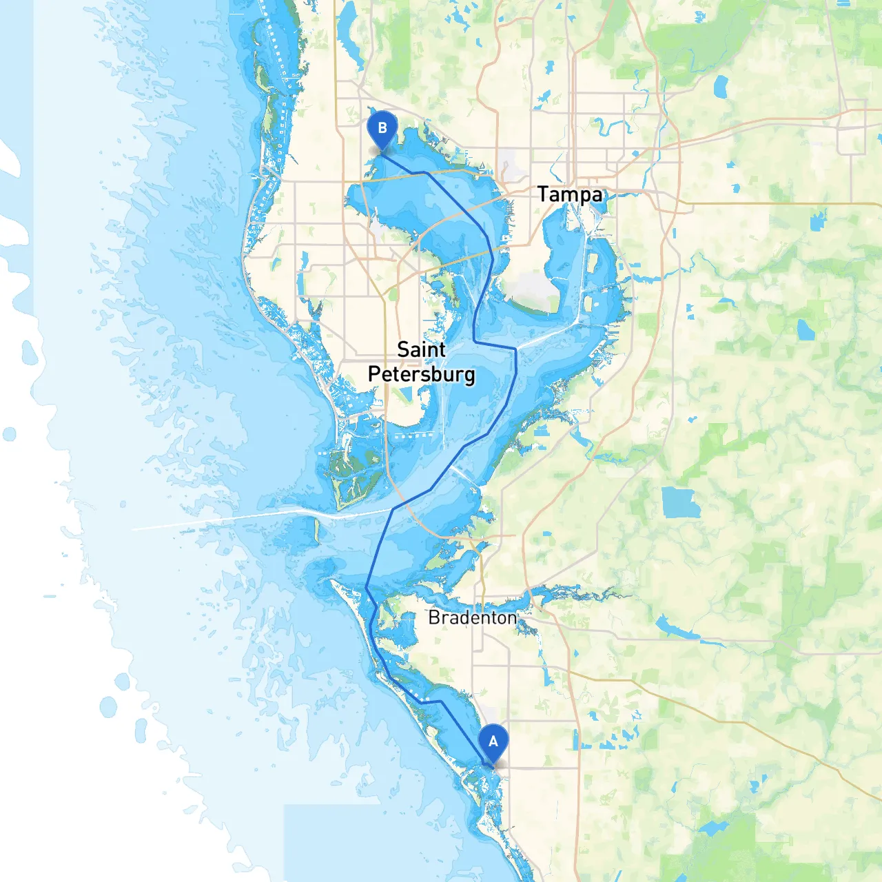 Sarasota to Safety Harbor