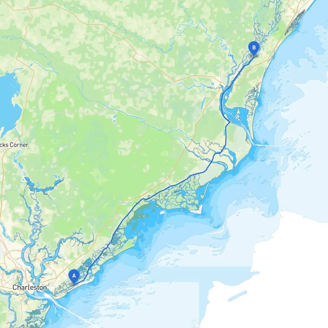 Isle of Palms to Pawleys Island