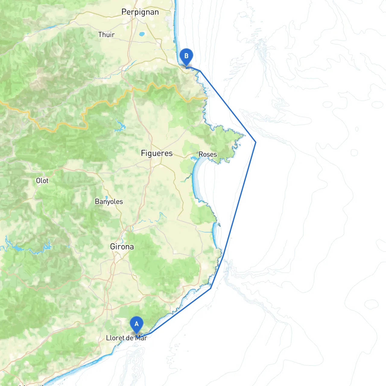 Girona to Collioure