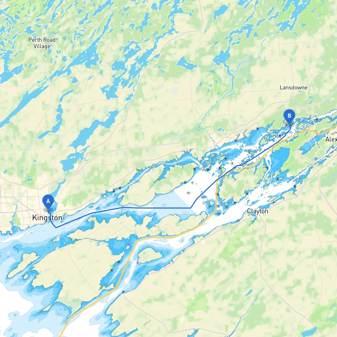 Kingston to Lansdowne
