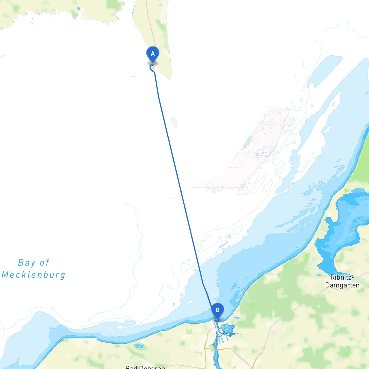 Gedser to Rostock