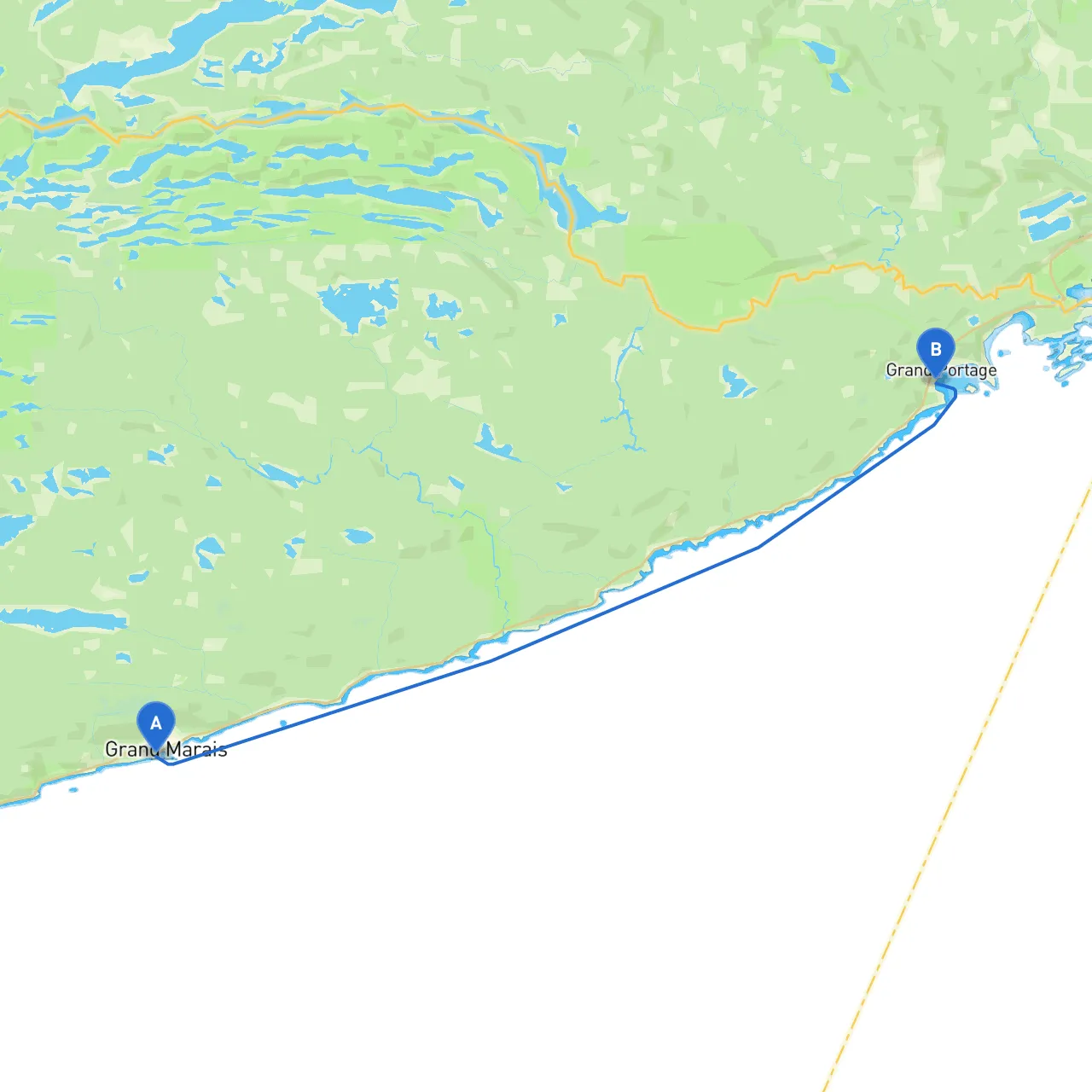 Grand Marais to Grand Portage