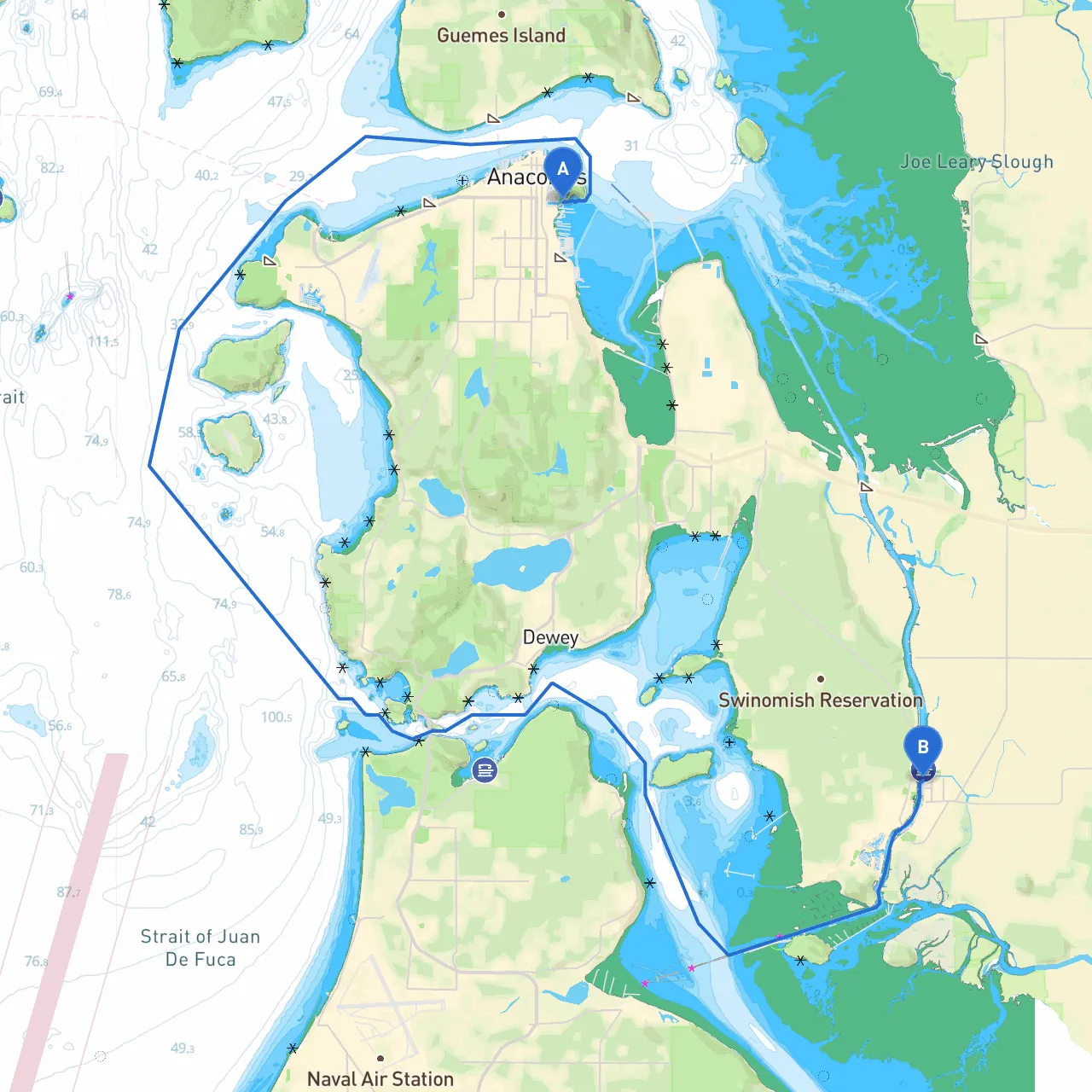 Anacortes to La Conner