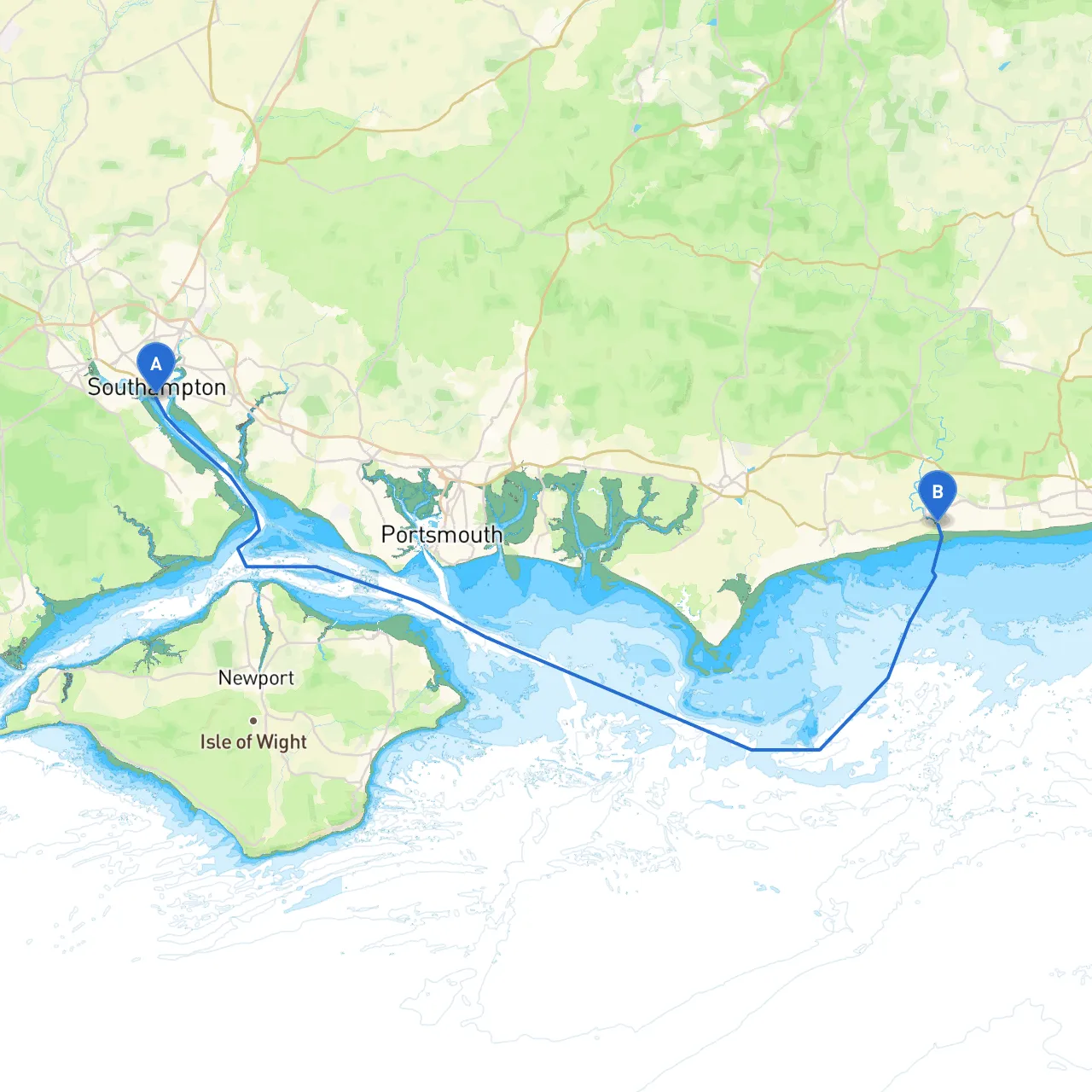Southampton to Littlehampton