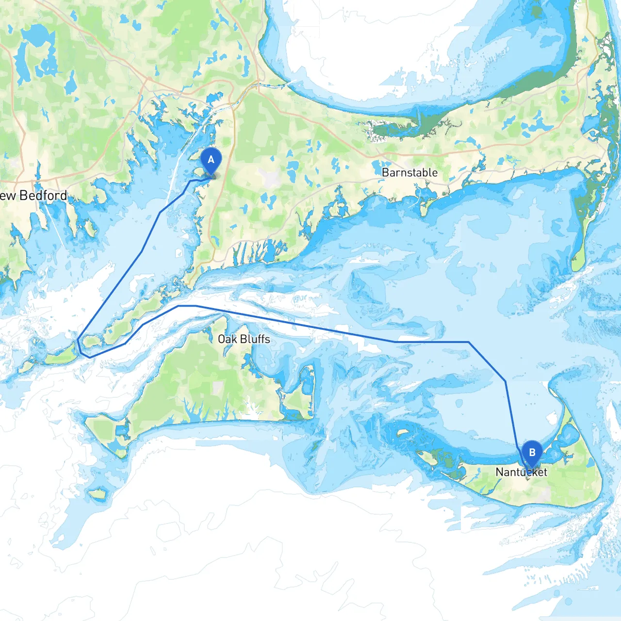 Falmouth to Nantucket