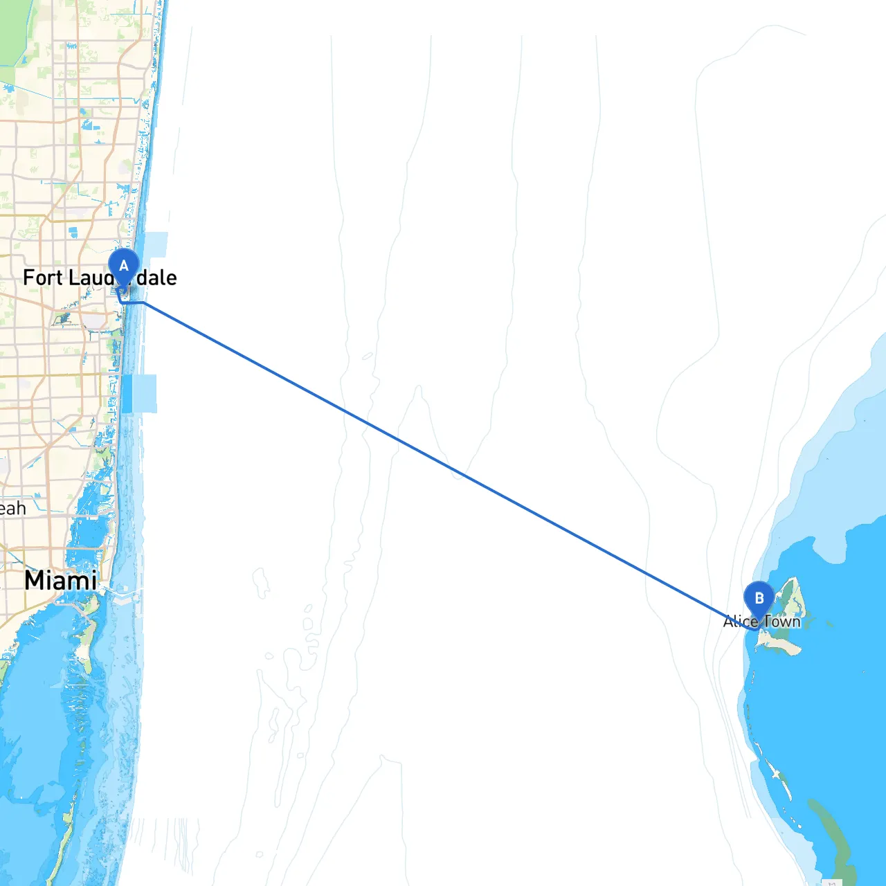 Fort Lauderdale to Bimini