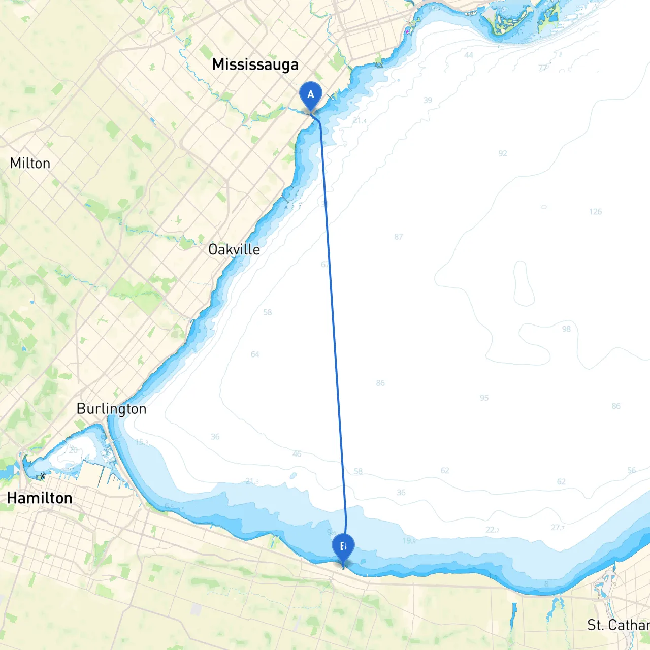 Mississauga to Grimsby
