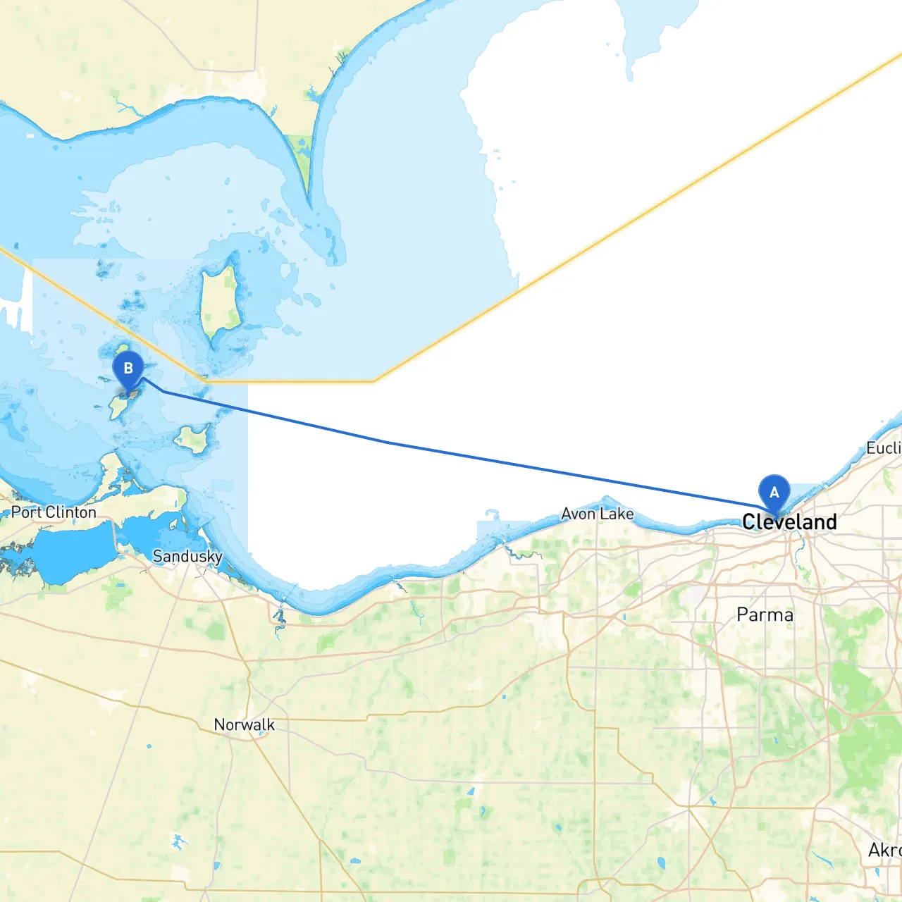 Cleveland to Put in Bay