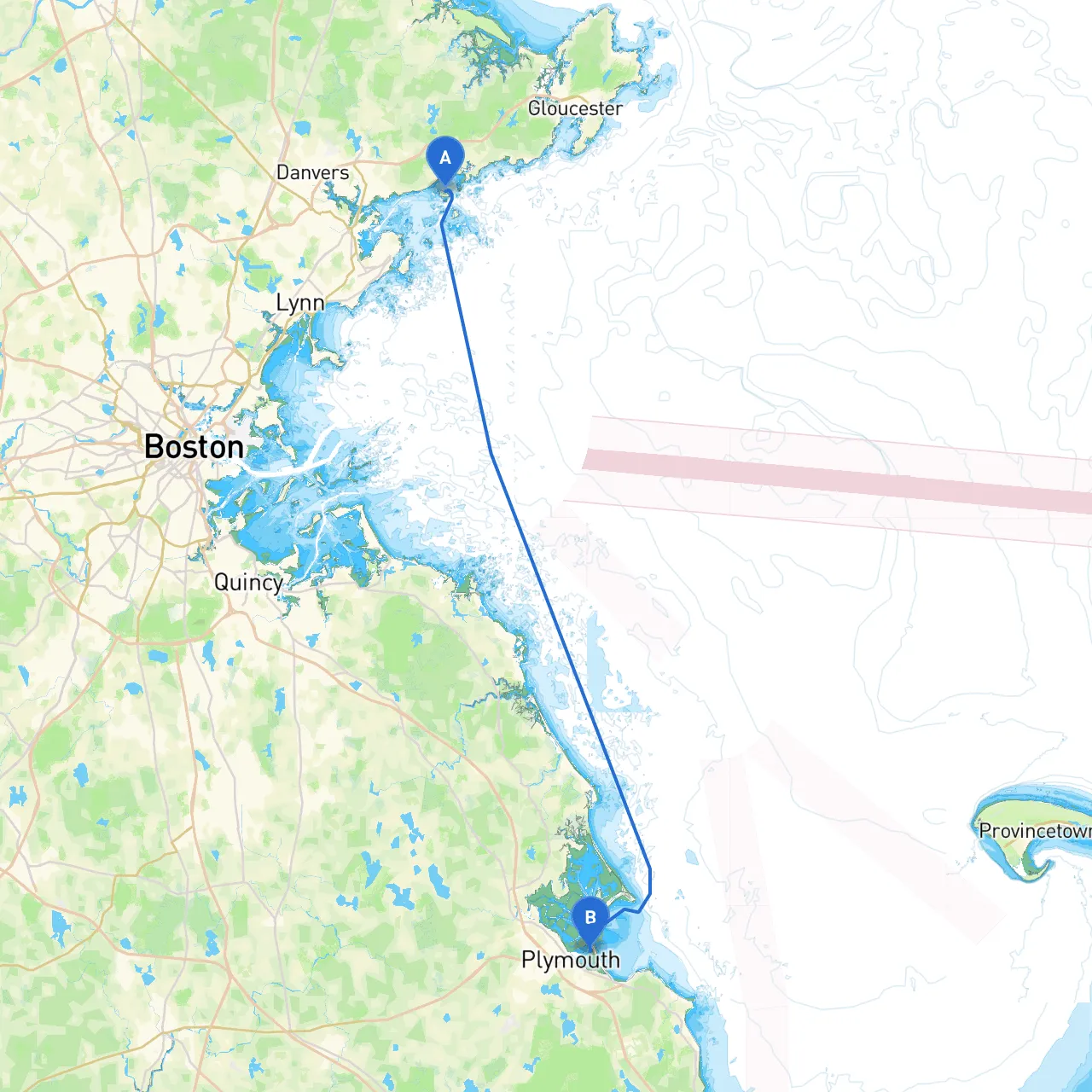Salem to Plymouth