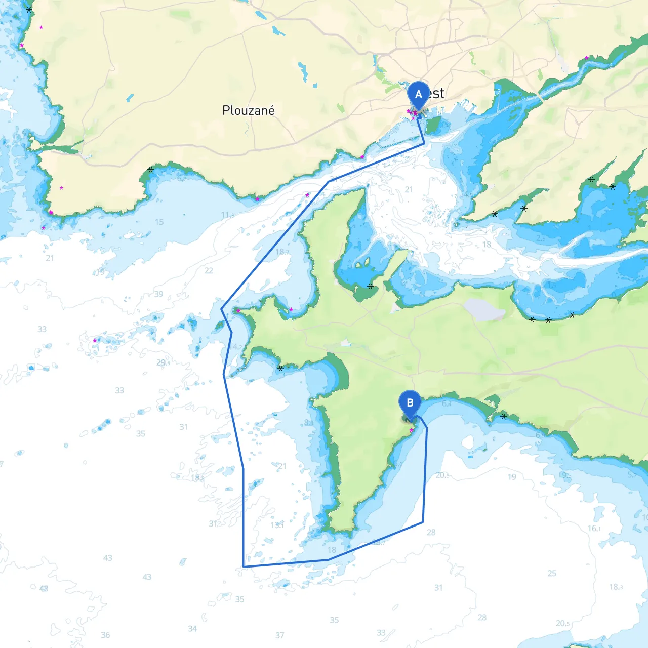 Brest to Crozon