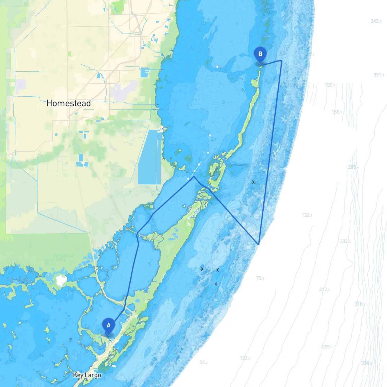 Key Largo to Homestead